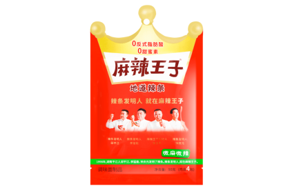 Malawangzi Spicy Gluten Strips 麻辣王子地道辣条很麻很辣 90gm（VIP会员价：RM3.40）